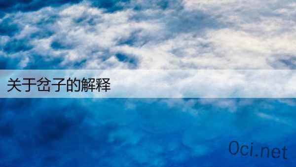 关于岔子的解释