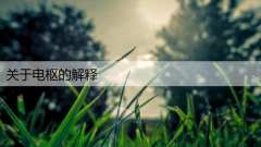 关于电枢的解释