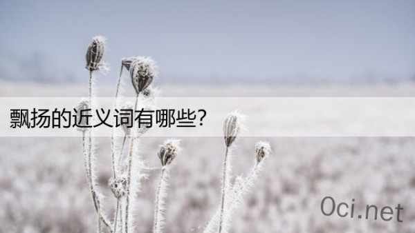 飘扬的近义词有哪些？