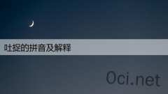 吐捉的拼音及解释