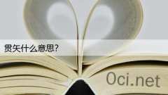 贯矢什么意思？