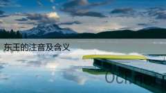 东王的注音及含义