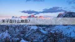 禾子是什么意思？